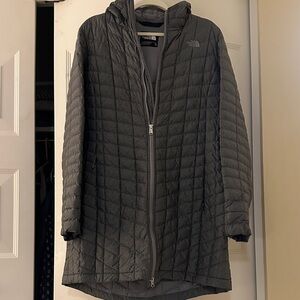 The North Face Women's Charcoal Puffer Jacket